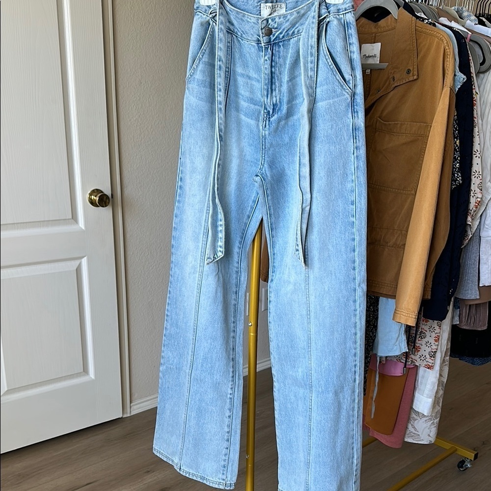 Twelve by Twelve Light Blue Flare Jeans